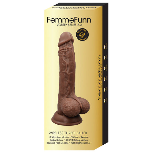 Vortex Series 2.0 Wireless Turbo Baller-Brown Vortex Series 2.0 Wireless Turbo Baller-Brown - UABDSM