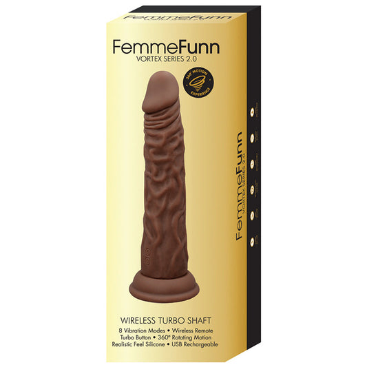 Vortex Series 2.0 Wireless Turbo Shaft-Brown Vortex Series 2.0 Wireless Turbo Shaft-Brown - UABDSM