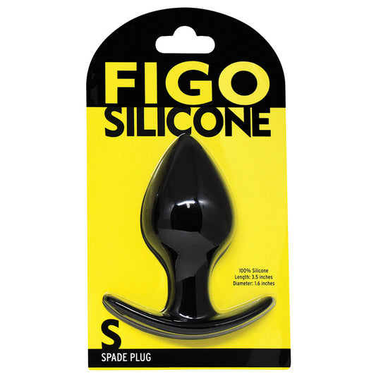 Figo Spade Plug Small-Black Figo Spade Plug Small-Black - UABDSM