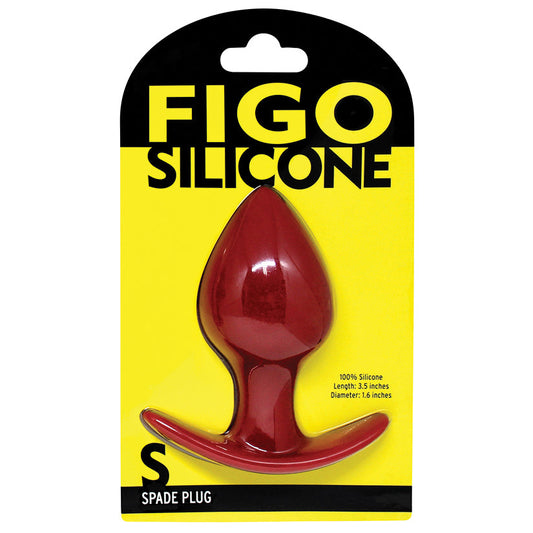 Figo Spade Plug Small-Red Figo Spade Plug Small-Red - UABDSM