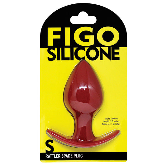 Figo Rattler Spade Plug Small-Red Figo Rattler Spade Plug Small-Red - UABDSM