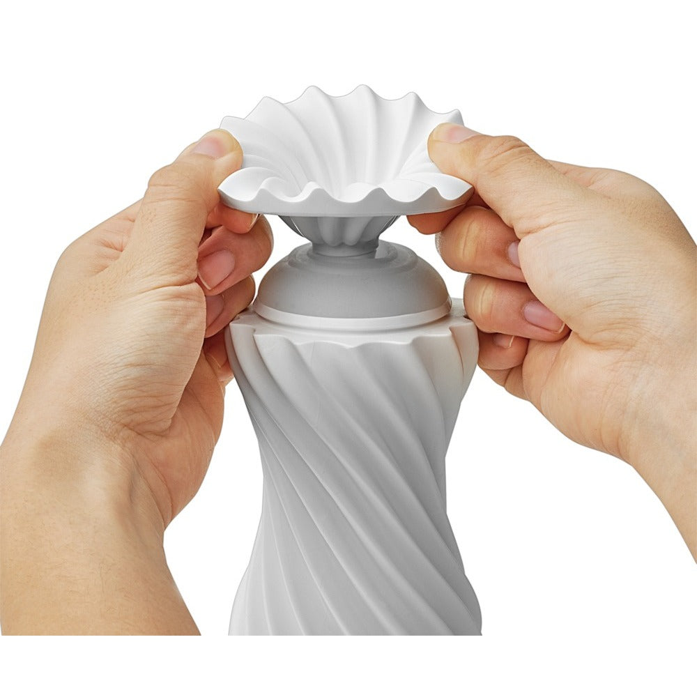 Tenga Flex Silky White Masturbator - UABDSM