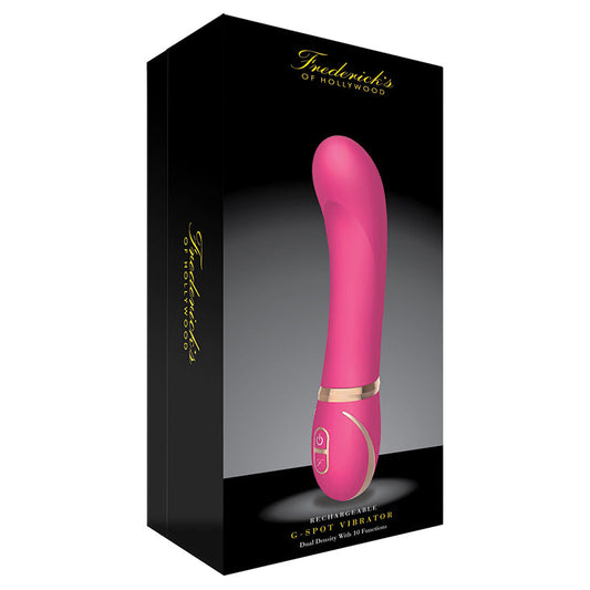 Fredericks Of Hollywood Rechargeable G-Spot Vibrator-Pink Fredericks Of Hollywood Rechargeable G-Spot Vibrator-Pink - UABDSM