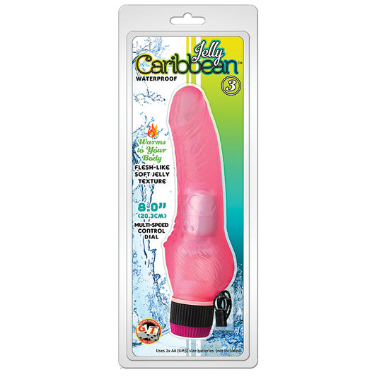 Jelly Caribbean #3 Waterproof - Pink Jelly Caribbean #3 Waterproof - Pink - UABDSM