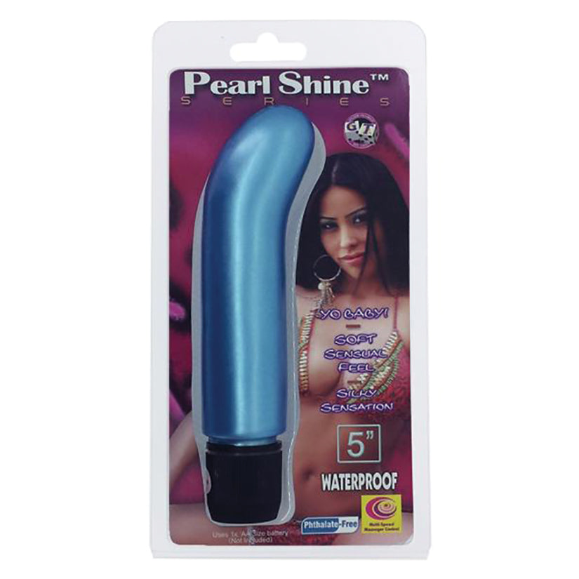 Pearl Shine 5-Inch G-Spot - Blue - UABDSM