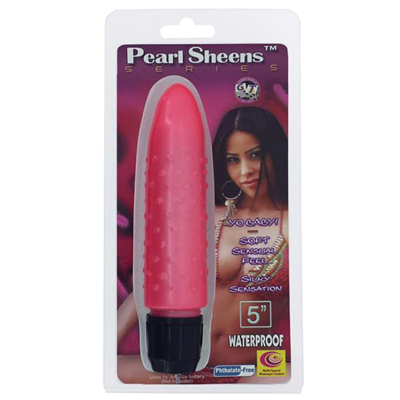Pearl Shine 5-Inch Bumpy - Pink - UABDSM