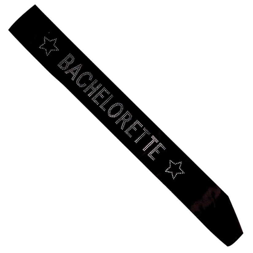 Bachelorette Sash With Clear Stones - UABDSM