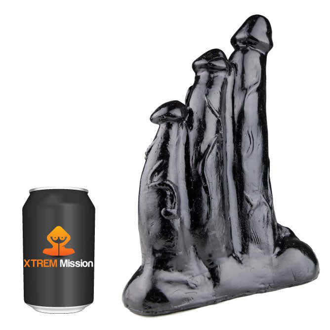 Xtrem Mission Triplicate Dildo - UABDSM