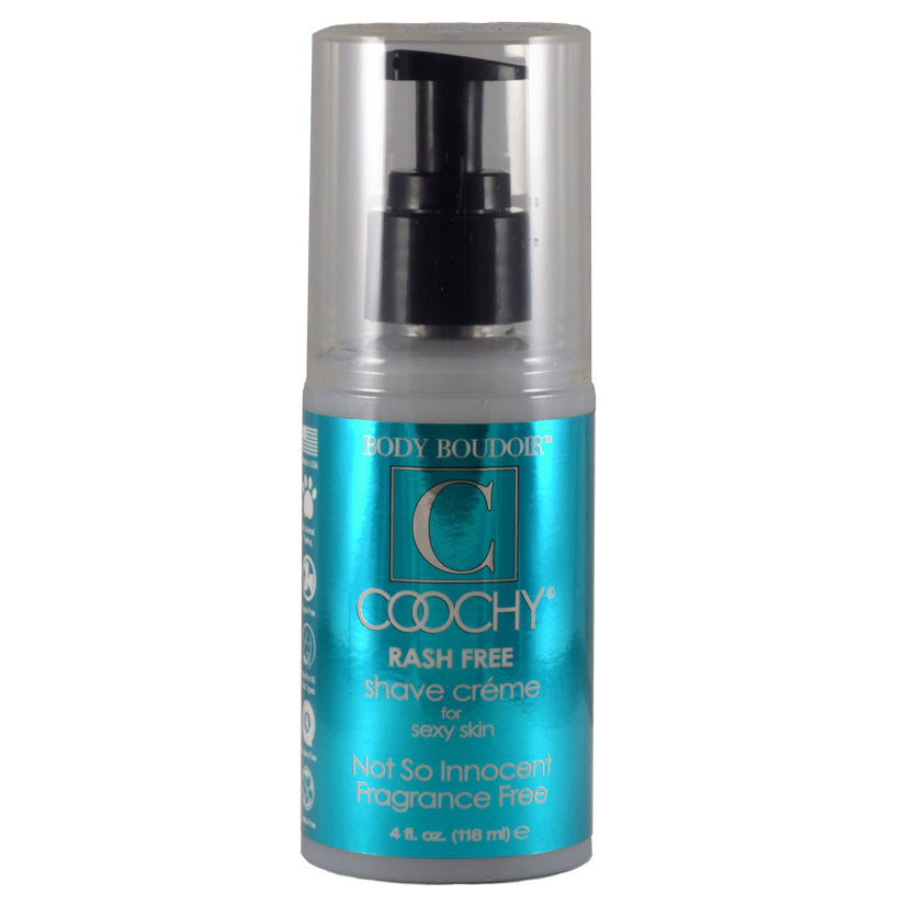 Coochy Shave Crème-Fragrance Free 4oz - UABDSM