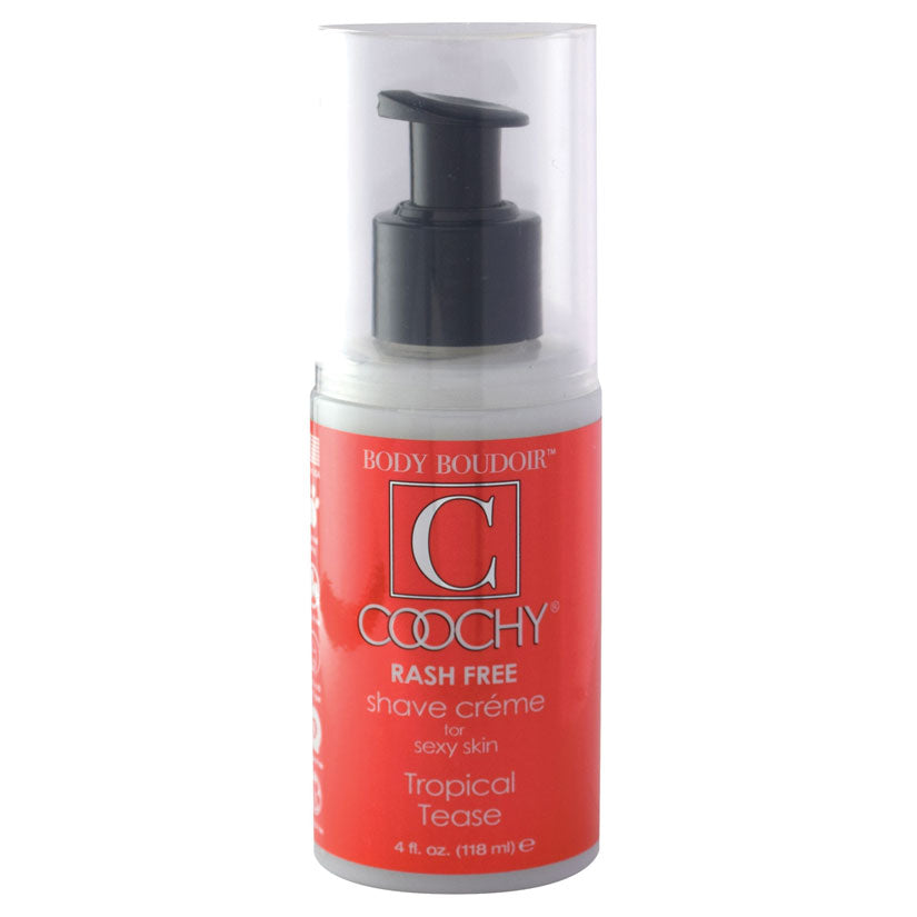 Coochy Shave Crème-Tropical Tease 4oz - UABDSM