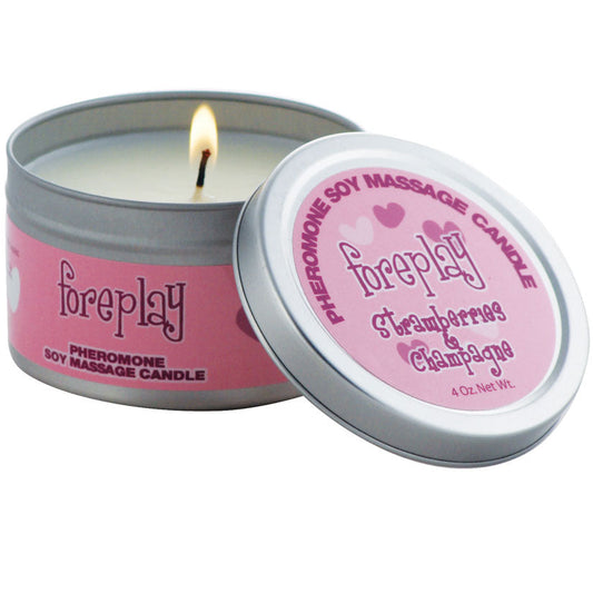 Pheromone Candle Foreplay 4 Oz Pheromone Candle Foreplay 4 Oz - UABDSM