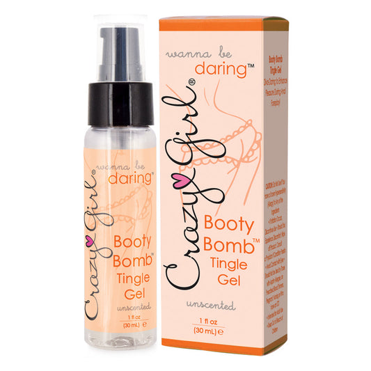 Crazy Girl Booty Bomb Tingle Gel-Unscented 1oz Crazy Girl Booty Bomb Tingle Gel-Unscented 1oz - UABDSM