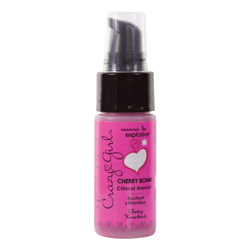 Crazy Girl Cherry Bomb Clitoral Arousal - Cherry Knockout 1 Oz - UABDSM