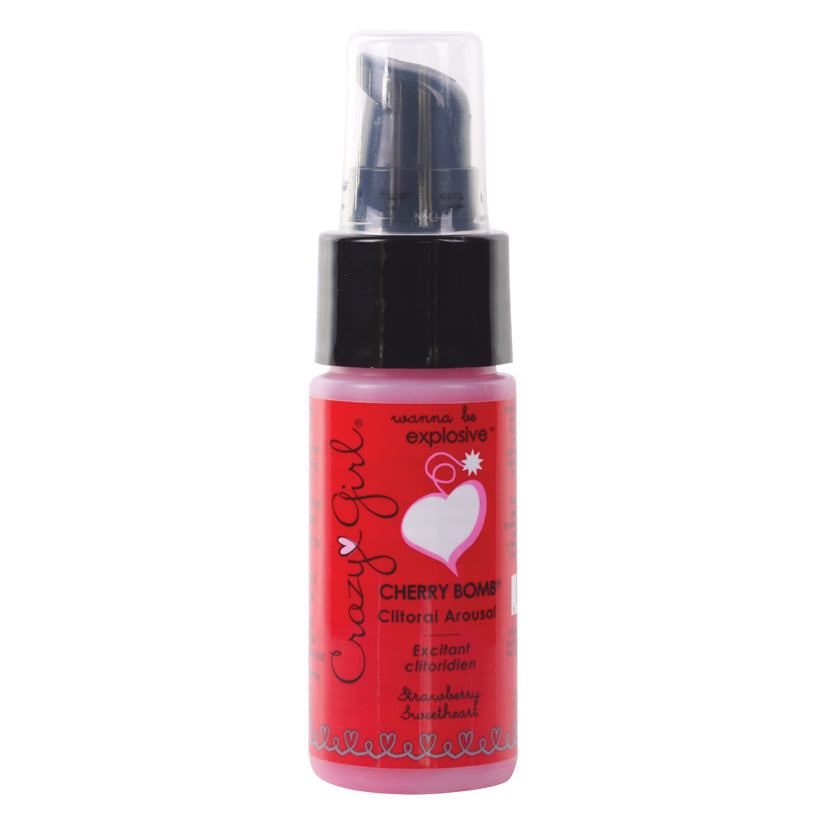Crazy Girl Cherry Bomb Clitoral Arousal - Strawberry Sweetheart 1 Oz - UABDSM