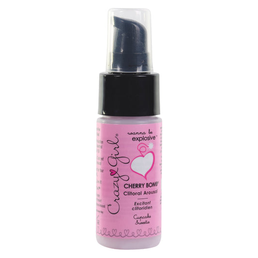 Crazy Girl Cherry Bomb Clit Arousal-Cupcake Sweetie 1oz Crazy Girl Cherry Bomb Clit Arousal-Cupcake Sweetie 1oz - UABDSM
