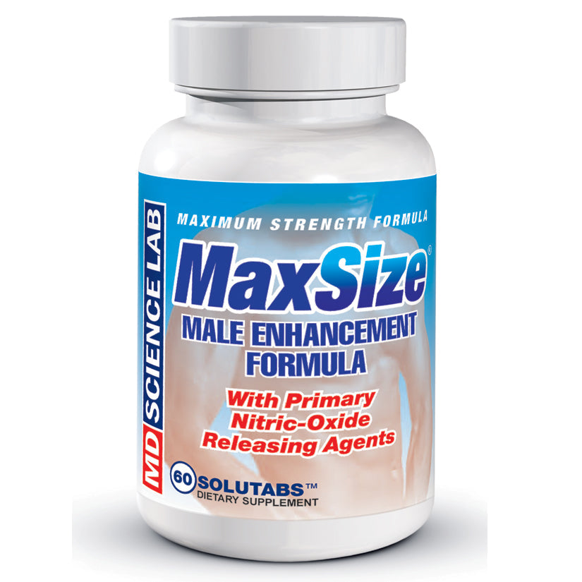 MAX Size Male Enhancement Formula-60 Count Bottle - UABDSM