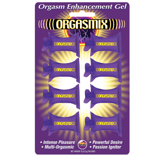 Orgasmix Oral Enhancement Gel 8 Pillow Pack Orgasmix Oral Enhancement Gel 8 Pillow Pack - UABDSM