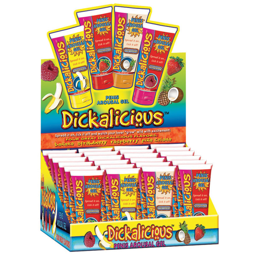 Dickalicious - 24 Piece p.o.p Display - 2 Fl. Oz. Tubes - UABDSM
