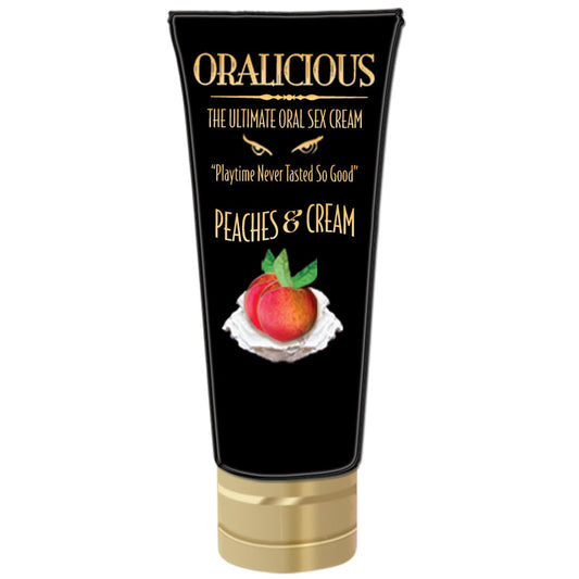 Oralicious - Peaches & Cream - 2 Fl. Oz. Oralicious - Peaches & Cream - 2 Fl. Oz. - UABDSM
