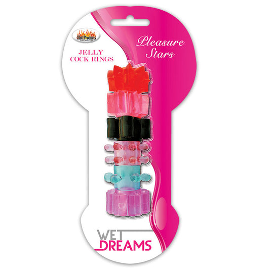 Pleasure Stars Jelly Cock Rings Pleasure Stars Jelly Cock Rings - UABDSM