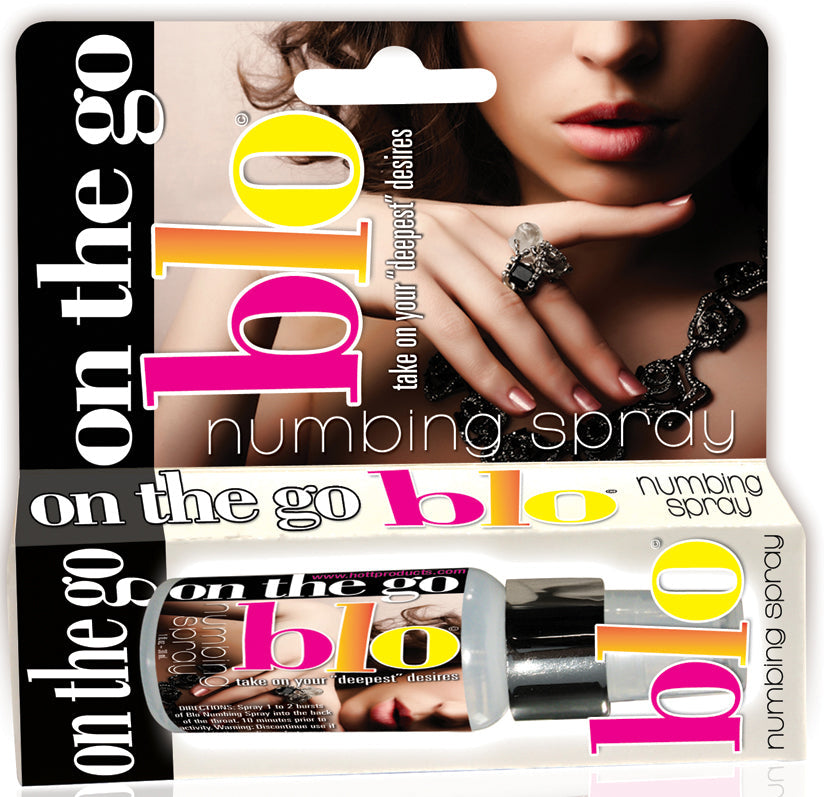 On the Go Blo Numbing Spray - Spearmint - UABDSM