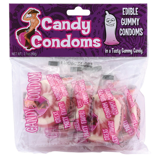 Edible Gummy Condoms (4 Pack) Edible Gummy Condoms (4 Pack) - UABDSM