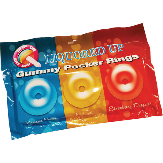 Liquored Up Gummy Pecker Rings Liquored Up Gummy Pecker Rings - UABDSM