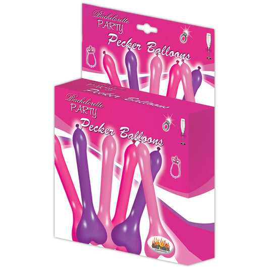 Pecker Balloons Assorted Colors 6 Pc Box Pecker Balloons Assorted Colors 6 Pc Box - UABDSM