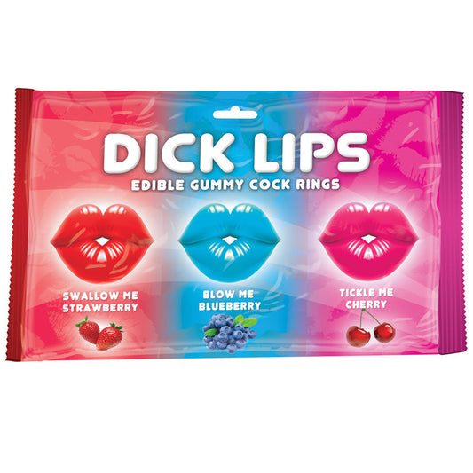 Dick Licks Edible Gummy Cock Rings Dick Licks Edible Gummy Cock Rings - UABDSM