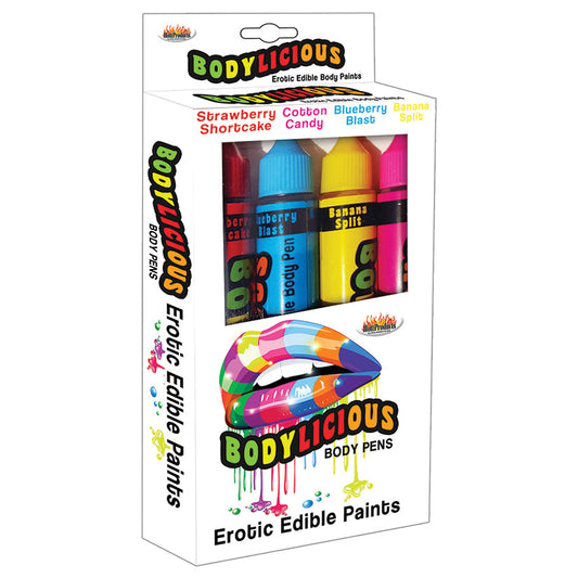 Bodylicious Edible Body Pens - 4pk. - Assorted Flavors Bodylicious Edible Body Pens - 4pk. - Assorted Flavors - UABDSM