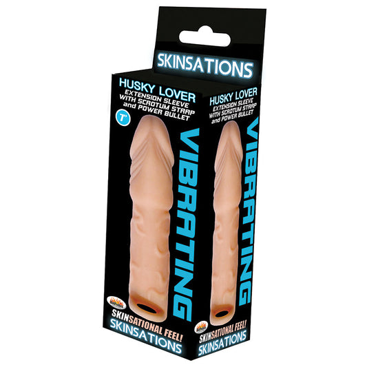 Skinsations Husky Lover 7 Inch Vibrating - White Skinsations Husky Lover 7 Inch Vibrating - White - UABDSM