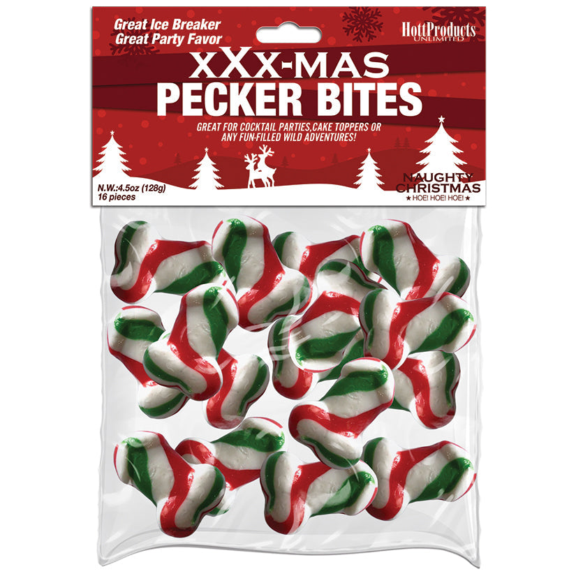 Xmas Pecker Bites 16 Pc - UABDSM