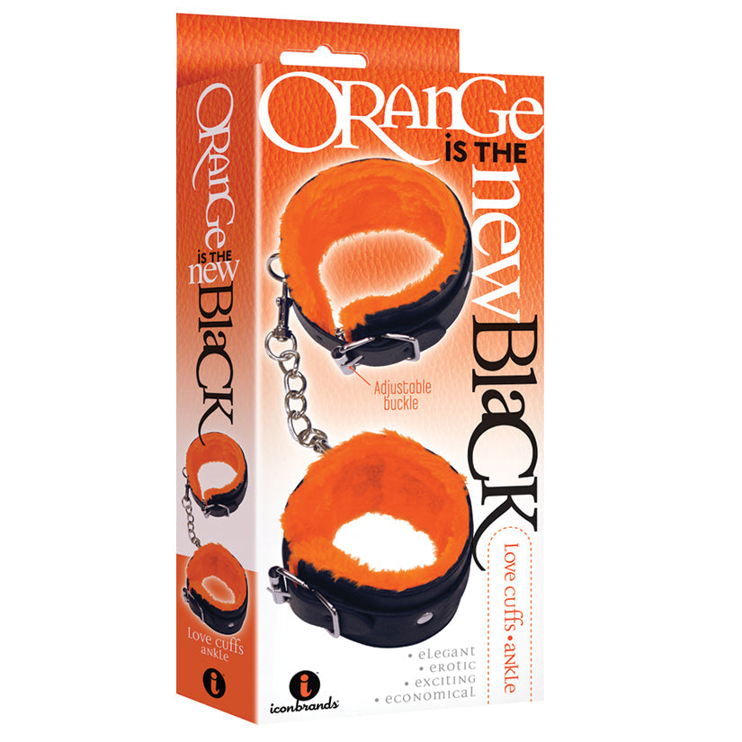 The 9s Orange Is the New Black Love Cuffs Ankle - Black - UABDSM