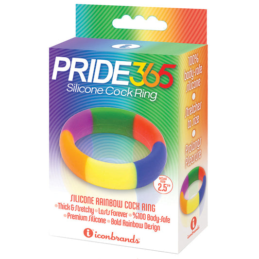 The 9s Pride 365 Rainbow Cock Ring The 9s Pride 365 Rainbow Cock Ring - UABDSM