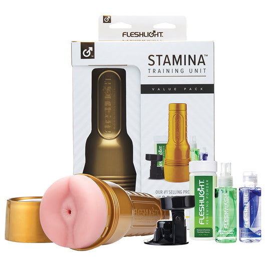 Fleshlight Stamina Training Unit Butt Combo Pack Fleshlight Stamina Training Unit Butt Combo Pack - UABDSM