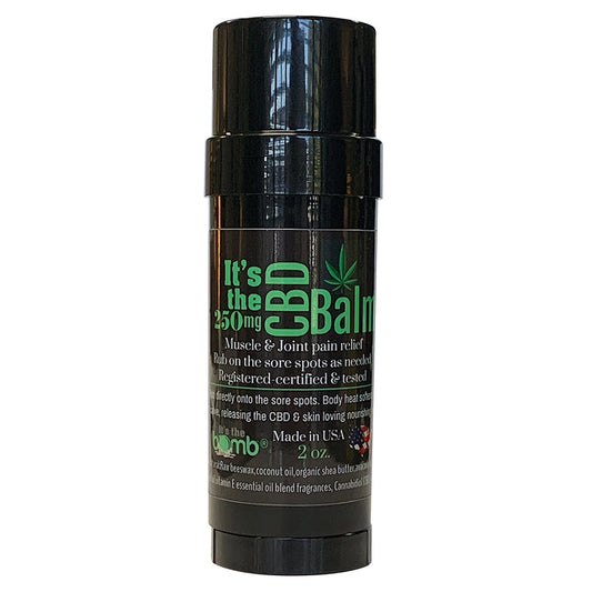 Its The Bomb CBD 250mg Joint & Pain Relief Balm Tube 2oz Its The Bomb CBD 250mg Joint & Pain Relief Balm Tube 2oz - UABDSM