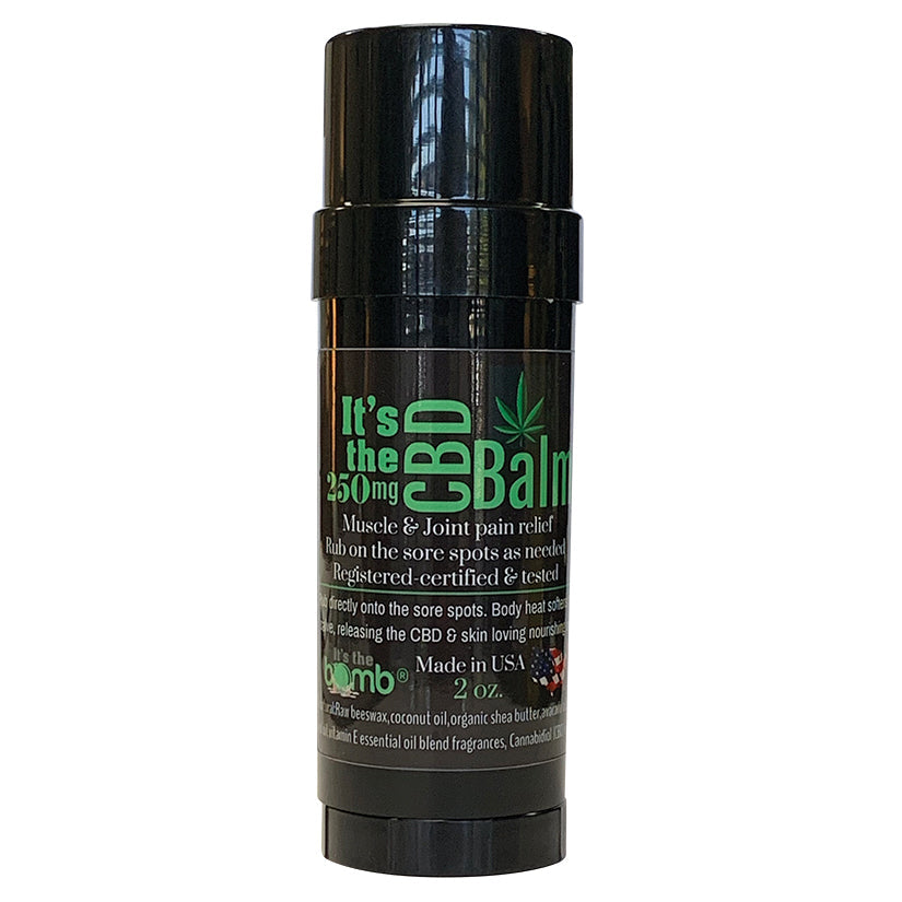 Its The Bomb CBD 250mg Joint & Pain Relief Balm Tube 2oz - UABDSM