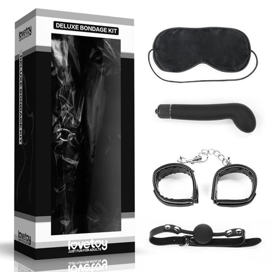 Set For Erotic Games Deluxe Bondage Kit Set For Erotic Games Deluxe Bondage Kit - UABDSM