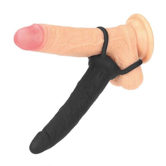 Double Penis Anal Plug Silicone Fantasy Double Prober - UABDSM