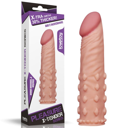 Super Realistic Pleasure X Tender Penis Sleeve Nude Super Realistic Pleasure X Tender Penis Sleeve Nude - UABDSM