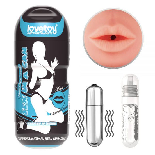 Vibrating Mouth Masturbator Sex In A Can Mouth Stamina Tunnel - UABDSM