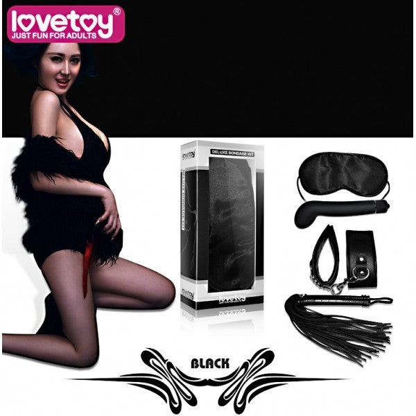 Set Of Bdsm Toys Deluxe Bondage Kit - UABDSM