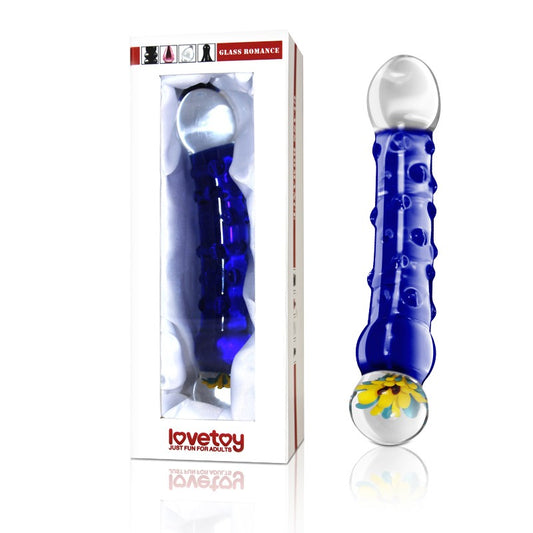 Glass Dildo Blue Glass Romance Glass Dildo Blue Glass Romance - UABDSM