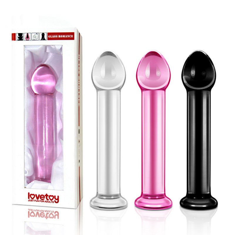 Transparent Glass Dildo Glass Romance - UABDSM