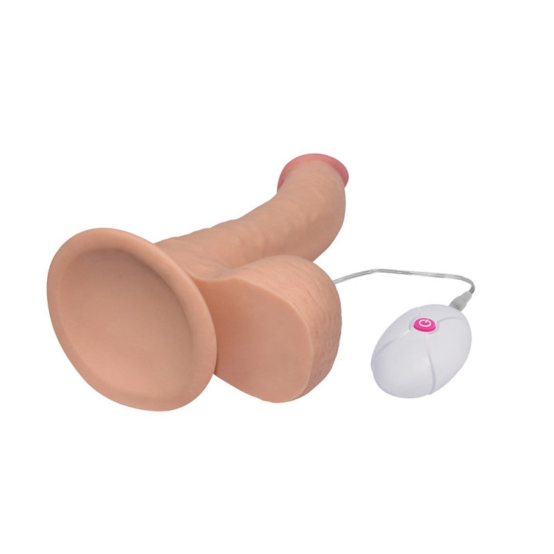 Suction Cup Vibrator With Remote Control The Ultra Soft Dude Vibrating 8.8 - UABDSM
