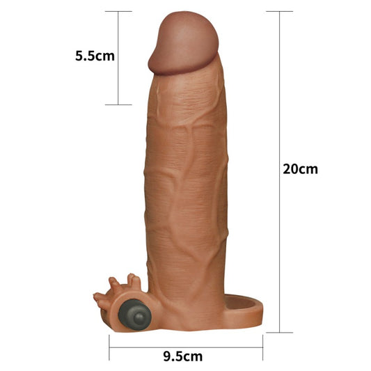 Pleasure X Tender Vibrating Penis Sleeve - UABDSM