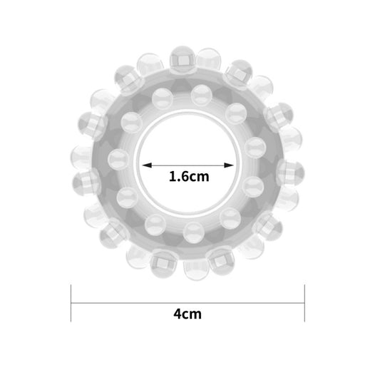Silicone Ring Erection Transparent Power Plus Cockring - UABDSM