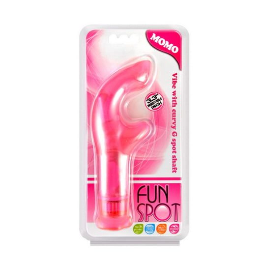 Vibrator Pink Multispeed Fun Spot MOMO Vibrator Pink Multispeed Fun Spot MOMO - UABDSM