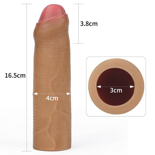 Revolutionary Silicone Nature Extender Uncircumcised - UABDSM