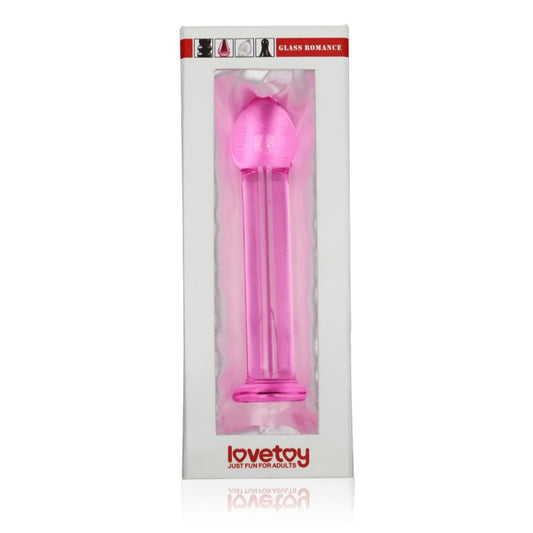 Pink Glass Dildo Glass Romance - UABDSM